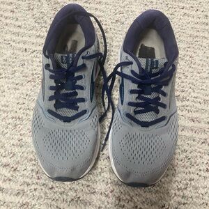 Brooks Men’s Blue and Gray Athletic Sneakers